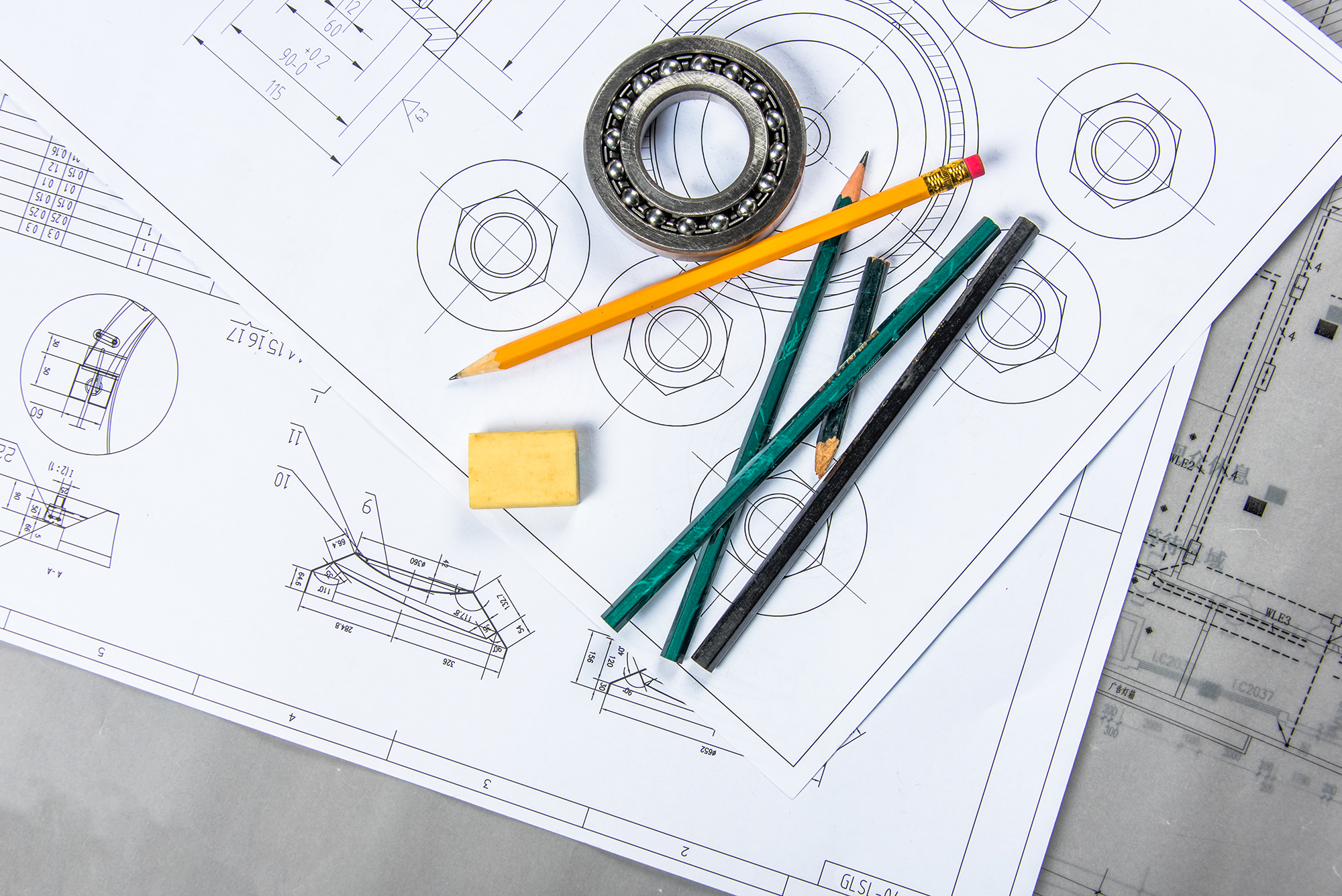 architectural blueprints